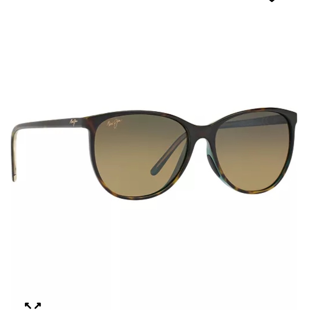 Maui Jim Ocean Polarized Sunglasses - Black and Brown
